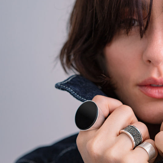 ANEL FAIXA CRAVEJADO